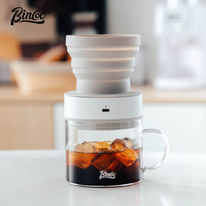 Bincoo Coffee Pot Vacuum Extraction Coffee Machine Small Automatic Hand Grinding Cold Extraction