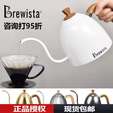 Brewista Artisan Gooseneck Variale Temperature Control Pour Over Dripper  Coffee Kettle 1000ml 600ml LCD 220V Brewer Espresso Pot