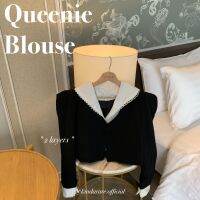 KINDARARE — Queenie Blouse (เสื้อเลเยอร์ติดกัน 2 ชั้น) พร้อมส่ง