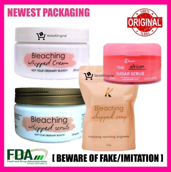 KBEAUTE BLEACHING WHIPPED SCRUB 250GRAMS 100 ORIGINAL Lazada PH