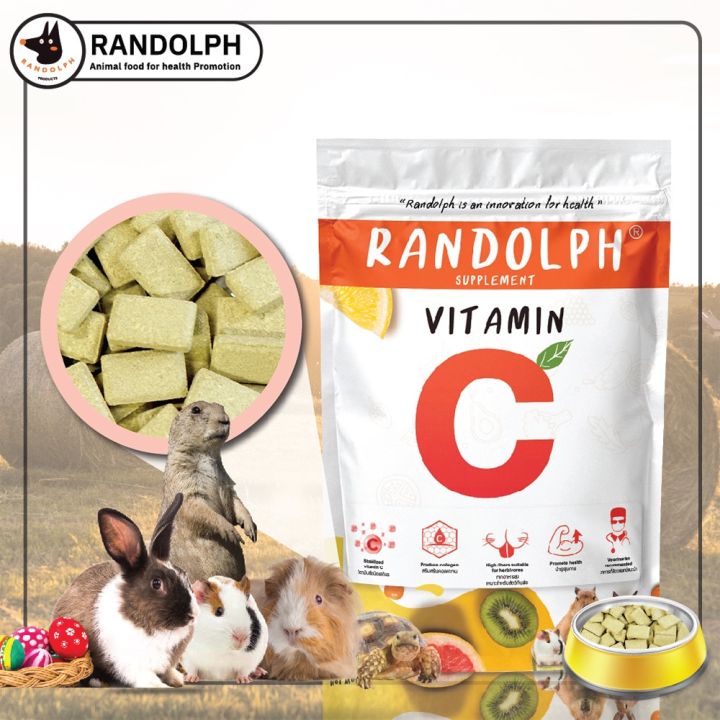 vitaminc-สแน็คบำรุงสุขภาพกระต่าย-และสัตว์ฟันแทะ-อาหารเสริมฟื้นฟูบำรุงสุขภาพสัตว์กินพืช-ยี่ห้อ-randolph-supplement