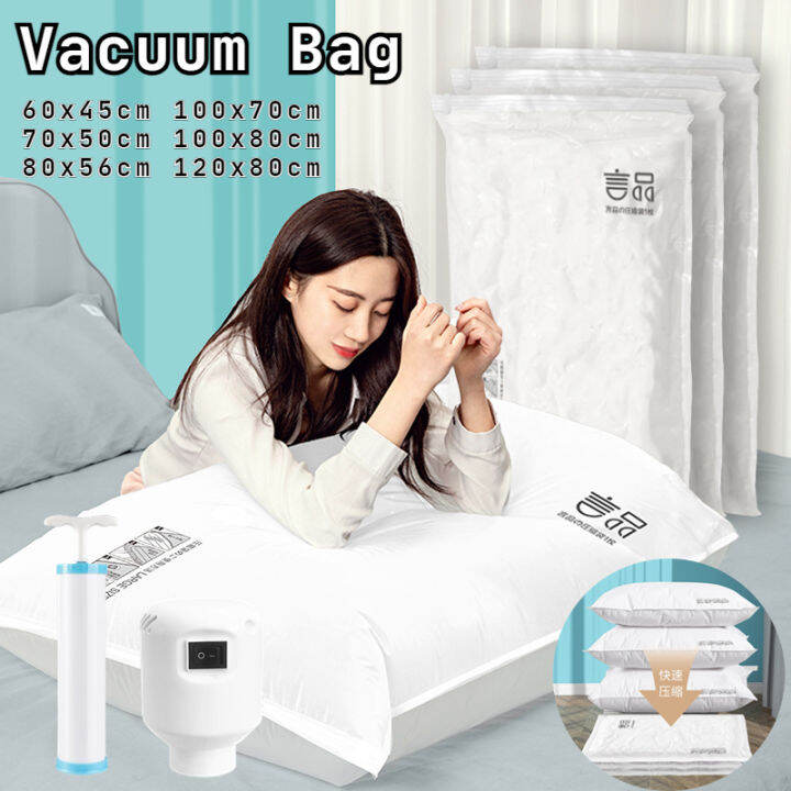 Vacuum Sealer Compression Bag Travel Storage Resealable Vacuum Bags