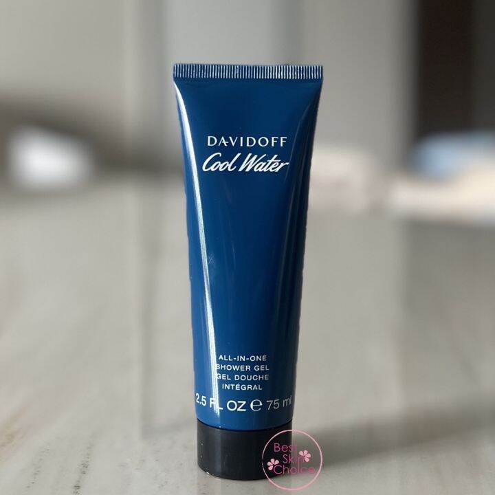 DAVIDOFF Cool Water All In One Shower Gel 75 ml เจลน้ำหอมอาบน้ำสำหรับ