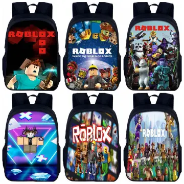 Two-piece Set of 3D New Cartoon Game Roblox Primary and Secondary School  Students School Bag Children's Backpack Pencil Case - AliExpress