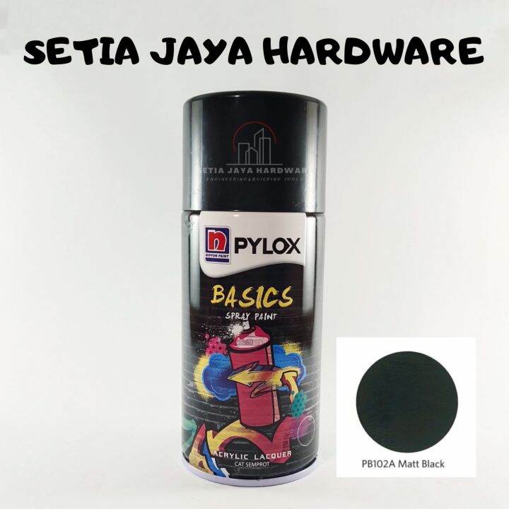 Pylox Basics Black Doff (PB 102A Matt Black) / Pylok Basics Black Doff