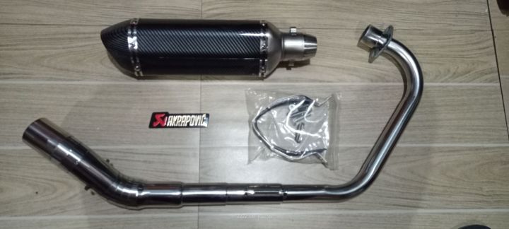 Rusi Classic 250 Full Exhaust System Akrapovic Lazada Ph