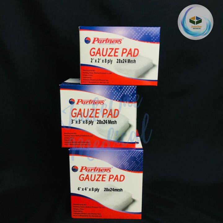 PARTNERS Sterile Gauze Pad (2x2, 3x3, 4x4) Lazada PH