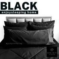 enjoysleeping bedsheet ผ้าปูที่นอน + ปลอกหมอน รัดมุม ผ้าปู กันไรุฝุ่น มีหลายสี