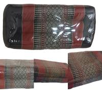 หมอนหนุน หมอนผ้าขิด pillow ลายไทย ขนาด 30×18×12 cm. สินค้า otop ของขวัญ ยัดนุ่น