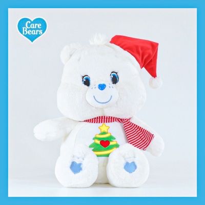 ตุ๊กตาแคร์แบร์คริสมาส สีขาว ❤️‍🔥พร้อมส่ง❤️‍🔥✨สินค้าแท้💯 Care Bears 🌟 𝑾𝒉𝒊𝒕𝒆 𝑪𝒉𝒓𝒊𝒔𝒕𝒎𝒂𝒔 𝑾𝒊𝒔𝒉𝒆𝒔🎄 ลิขสิทไทย🇹🇭