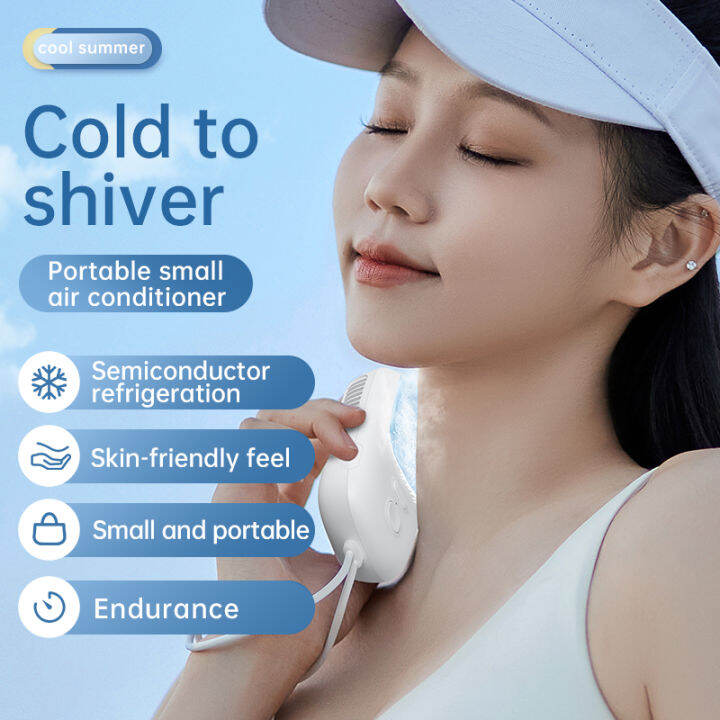 Small cooling air treatment air cooler pocket ice apparatus