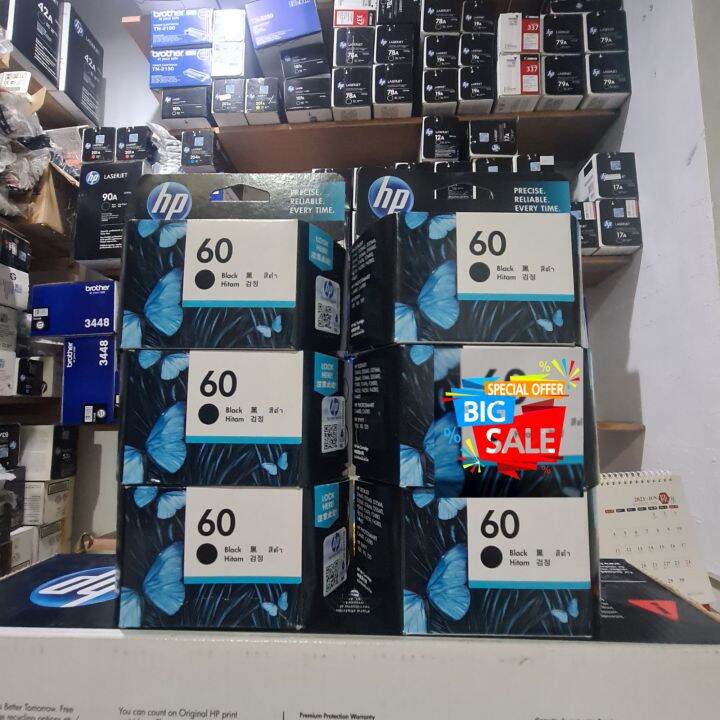 HP 60 Black Original Ink Cartridge Lazada PH