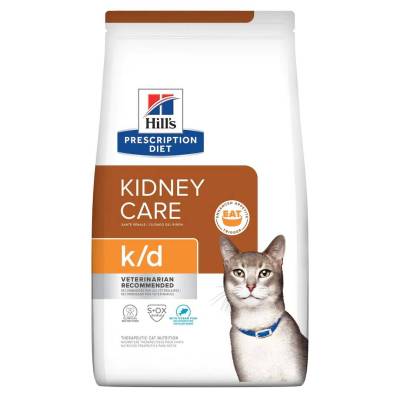 Hills Prescription Diet
k/d with Ocean Fish Dry Cat Food 3.85 kg.อาหารเม็ดแมว