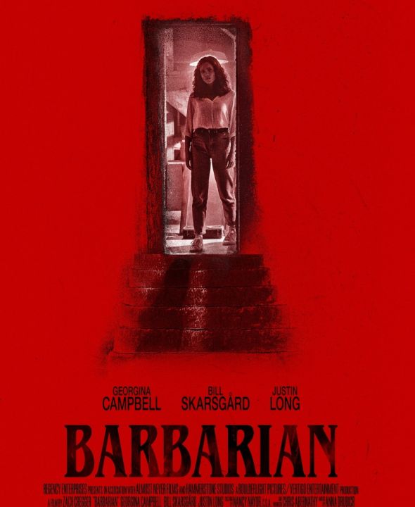 [DVD] Barbarian : 2022 #หนังฝรั่ง (ดูพากย์ไทยได้-ซับไทยได้) เขย่าขวัญ ☆☆☆IMDb 7.4/10
