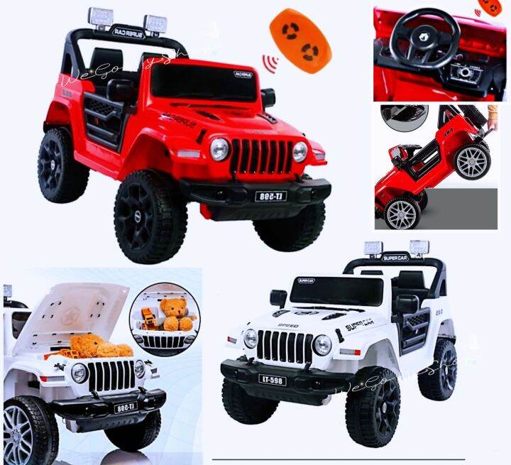 Super Large Size Jeep Car JEEP Kid Electric Kids Ride On Car 12V