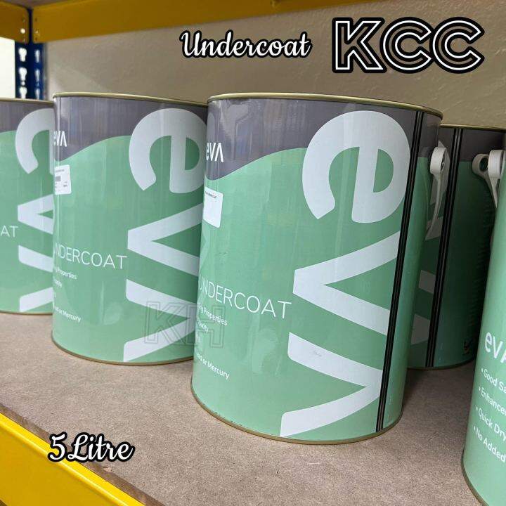 NEW STOCK!! KCC UNDERCOAT / UNDER COAT 5L / 5LITRE Lazada