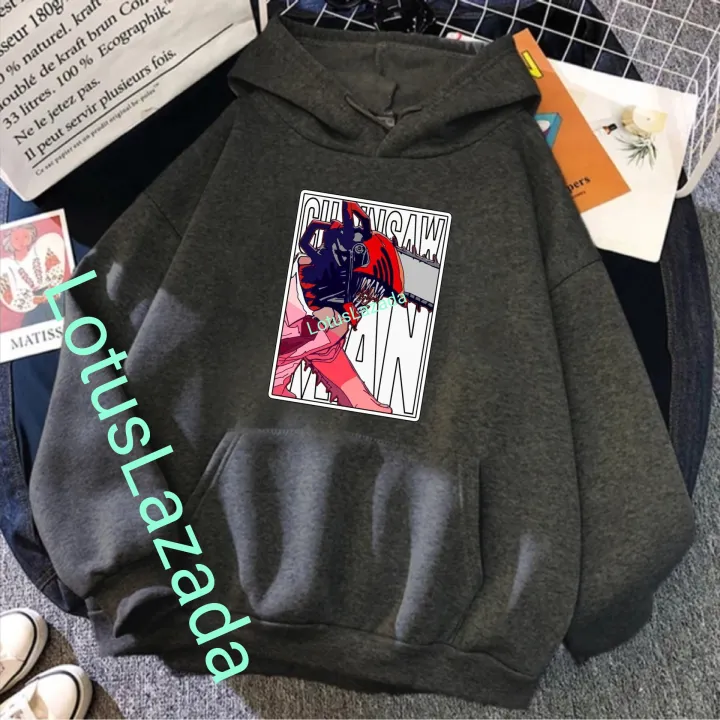 COD HODIE JUMPER ANIME DENJI CHAINSAW MAN (BISA CUSTOM GAMBAR) | Lazada