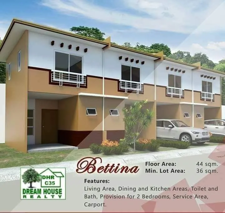 BETTINA TOWNHOUSE READY FOR OCCUPANCY RENT TO OWN IN CALAMBA LAGUNA!!12,010 MONTHLY AMORTIZATION