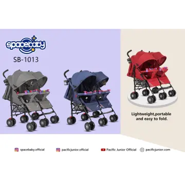 Stroller kembar depan outlet belakang