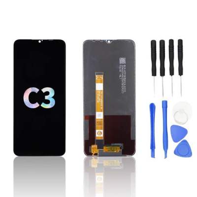 หน้าจอ LCD For OPPO Realme C3 จอแสดงผล LCD Touch Screen Digitizer อะไหล่ชิ้นส่วนทดแทน RealmeC3