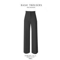 Basic trousers (middle straight) กางเกงทรงกระบอกกลางขาตรง