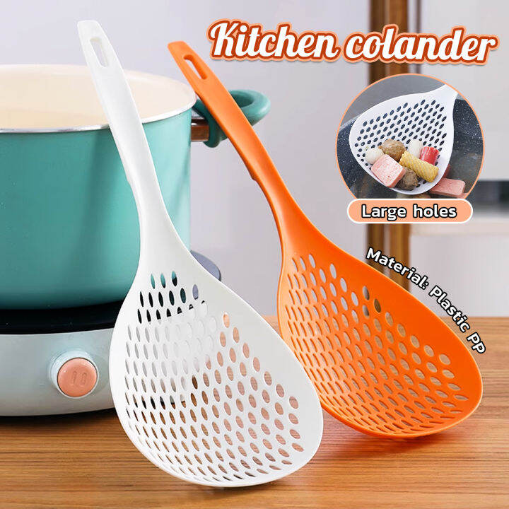 YoPo Colander Spoon Noodles Food Drain Strainers Kitchen Soup Japanese