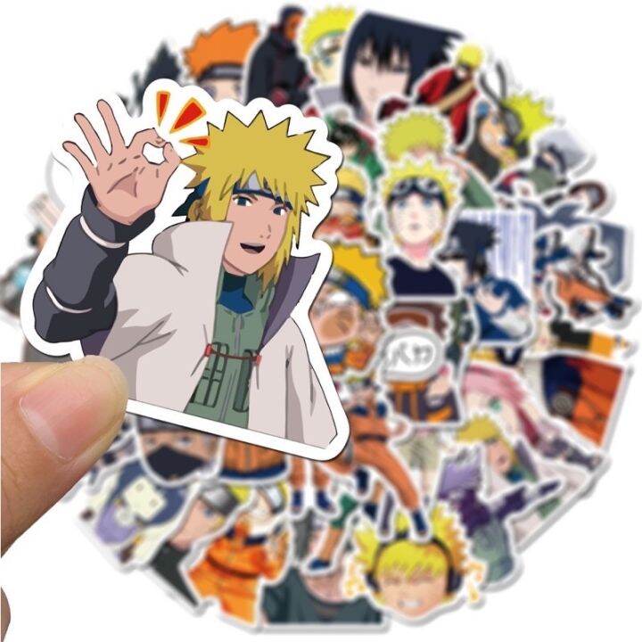 sticker-สติ๊กเกอร์-naruto-h-110-นารูโตะ-50ชิน-นินจา-นินจาจอมคาถา-คาคาชิ-อิทาจิ-ซาซึเกะ-นารุโตะ-ninja-โบรูโตะ-boruto-นิน-จา-อนิเมะ-มังงะ-ญี่ปุ่น-n-a-r-u-t-o