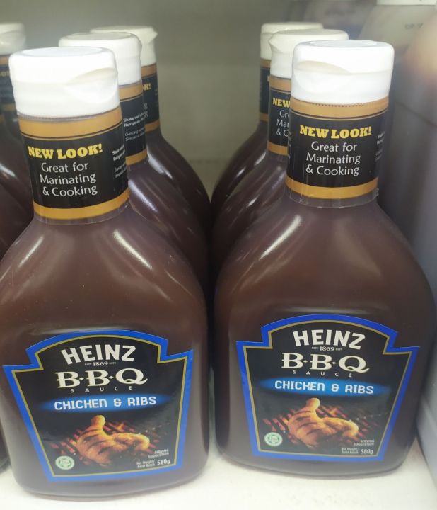 HEINZ BBQ Sauce บารีบีคิวซอสชิกเก้นรอบไฮนซ์ 580g