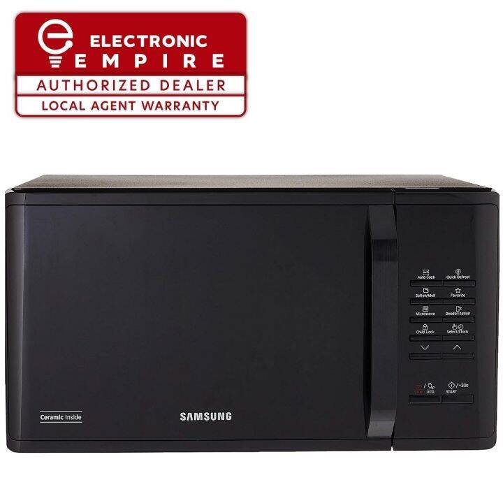 samsung microwave oven 23l ms23k3513ak sp