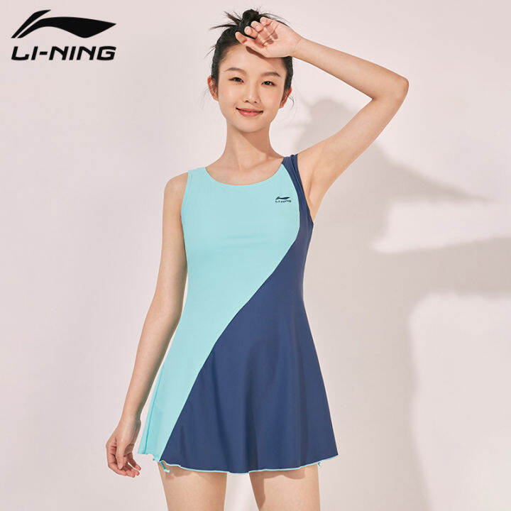 Lining Swimsuit 2023 New Women's Summer Large Size Plus Size Ladies Siamese plus Size Swimsuit