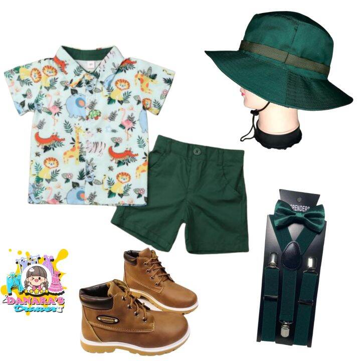 SAFARI THEME OUTFIT PARTY COSTUME WILD SAFARI FOREST Lazada PH