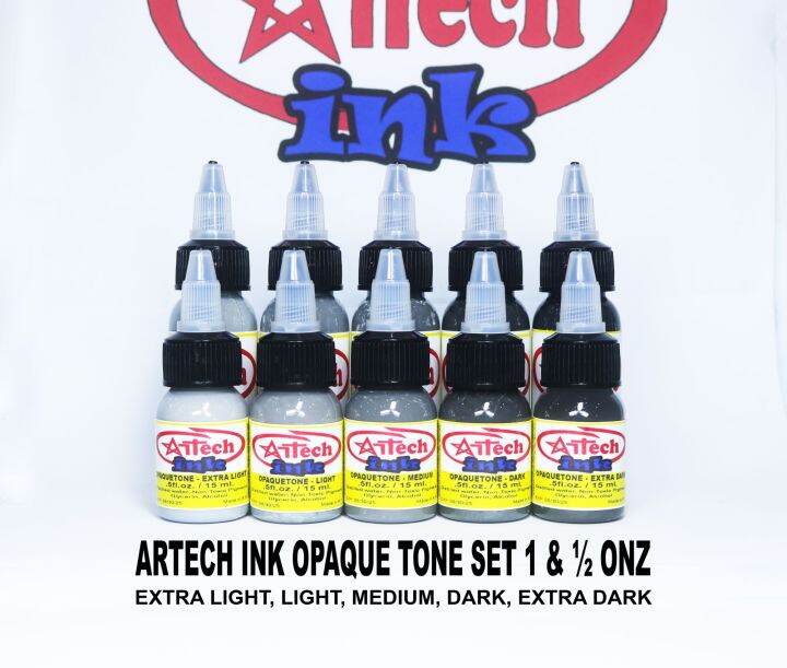 Artech Ink Tattoo Colors Opaque Tone Set Colors Lazada Ph