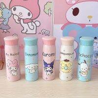 ใหม่พร้อมส่งกระบอกน้ำเก็บอุณหภูมิ Sanrio มีที่กรองชาในตัว ฝาหมุน