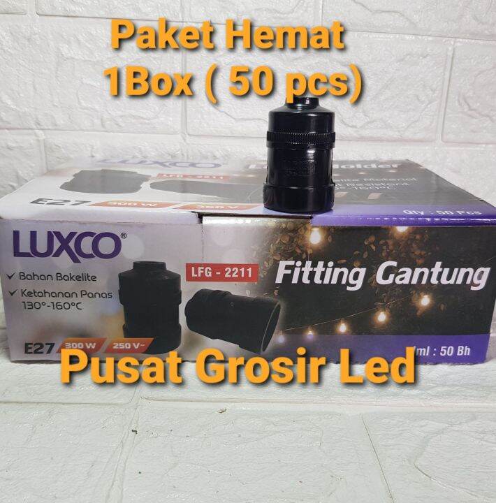 Paket Hemat Buah Box Fitting Gantung Hitam Luxco Sni Mirip Broco Lazada Indonesia