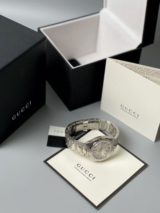 นาฬิกาข้อมือ-gucci-gg2570-หน้าปัด-37mm-รับประกันของแท้-100-ไม่แท้ยินดีคืนเงินเต็มจำนวน