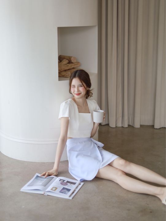 plainperhaps-waft-skirt-short-กระโปรงป้ายแบบสั้น