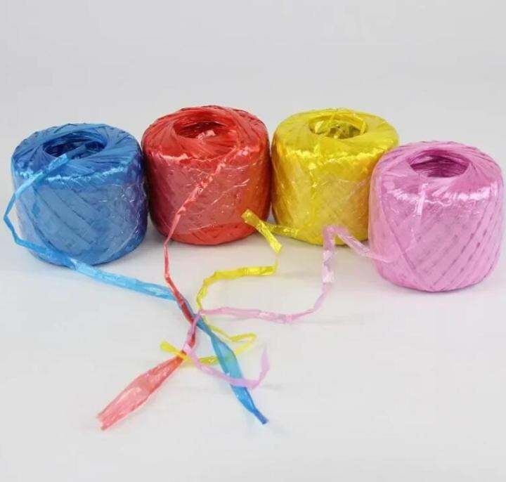75Meters Plastic Twine Straw Flat Film Packing Rope Lazada
