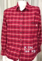 K194 เสื้อลายสก๊อต มือสอง สภาพใหม่เอี่ยม เนื้อผ้าดี ราคาถูก พร้อมส่ง