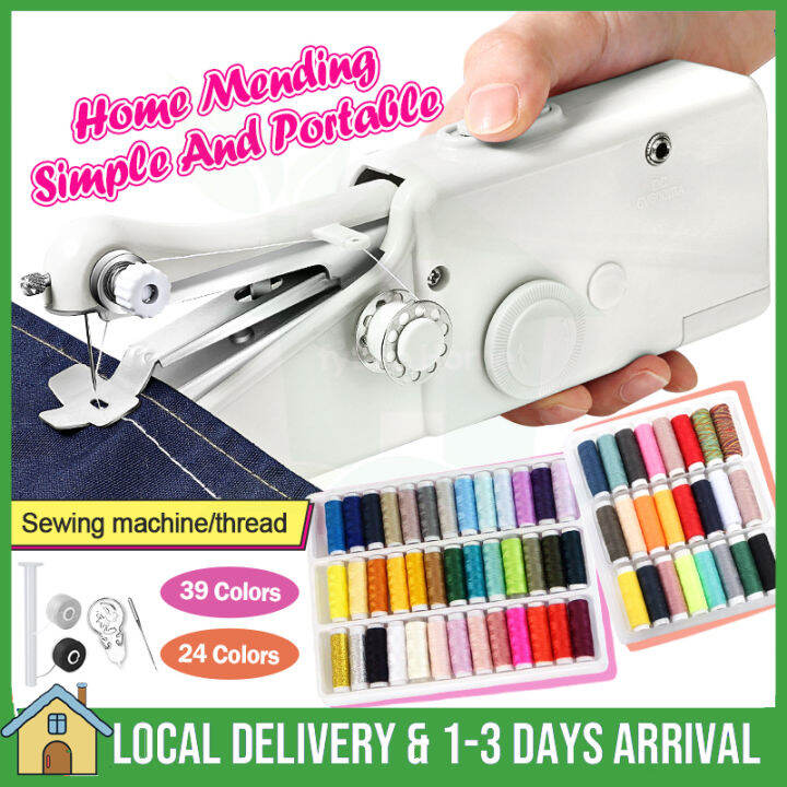 Handheld Mini Sewing Machine Portable Cordless Electric Sewing Machine