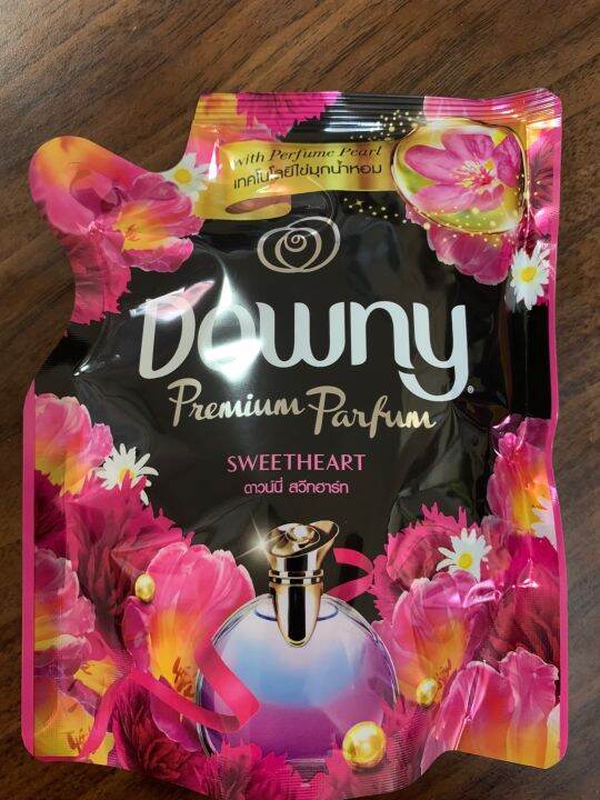 น้ำยาปรับผ้านุ่ม-ดาวน์นี่-สูตรเข้มข้นแบบซอง-110-มล-downy-softener-premium-parfum-110ml