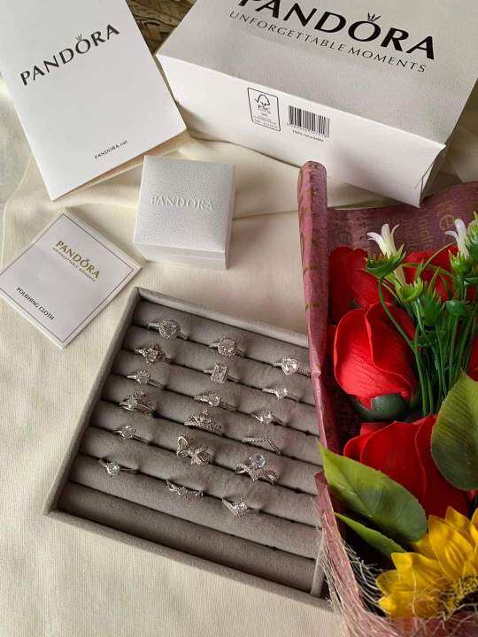Pandora Rings Original non tarnish premium quality with box and