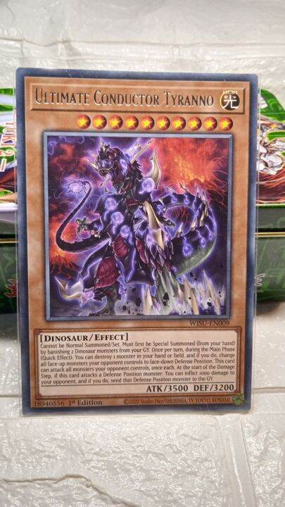 Ultimate Conductor Tyranno [WISU-EN009] (TCG) Yu-Gi-Oh Trading Card ...