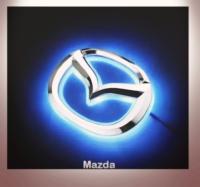 LOGO LED MAZDA BLUE (1652)