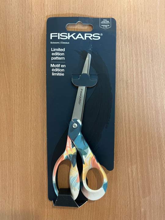 Fiskars Original 8” Scissors, Arts Deco Limited Edition (New)