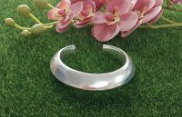 กำไลข้อมือเงินแท้ 95% เงินทำมือBangle Sterling Silver 95%  Hand Made Silver