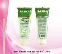 asha Aloe Vera gel ซาช่า อโล เวร่า เจล แอนด์ มอยเจอร์ 120ml. ของแท้