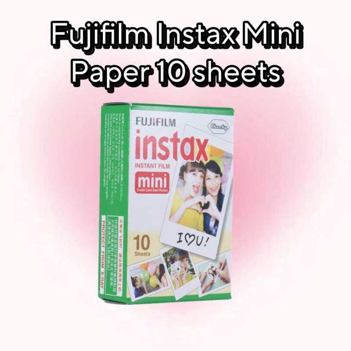 (Dream) (LANGSUNG KIRIM) Fujifilm Instax mini paper 10 sheets instax ...