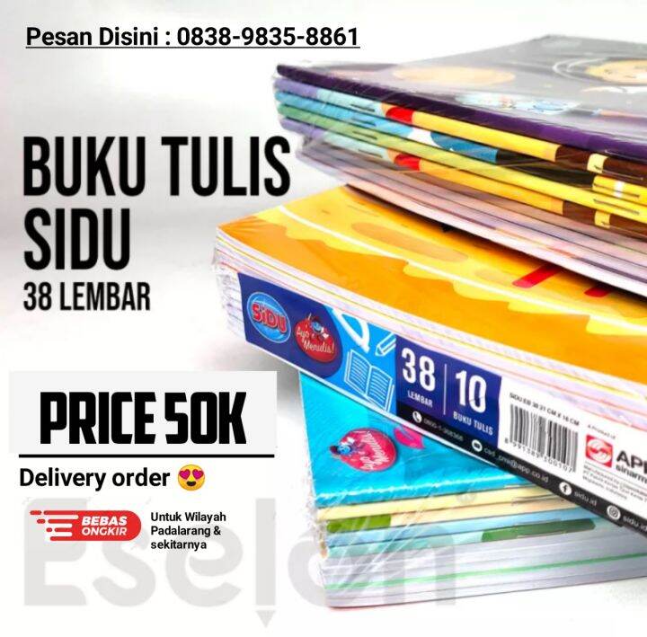 1 Pak Buku Tulis SINAR DUNIA 38-58 Lembar | Lazada Indonesia