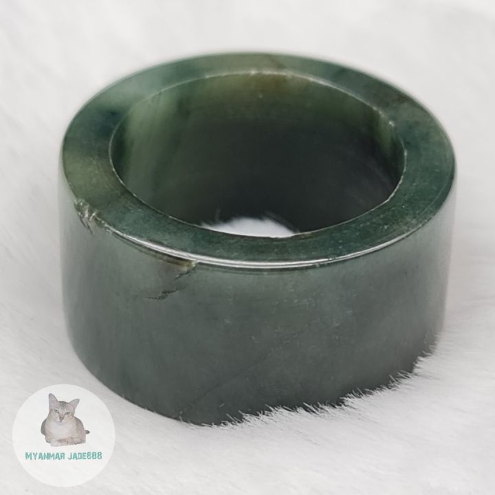 แหวนหยกพม่าแทั-หยกแท้-ทรงกระบอก-ทรงปลอกมีด-jadeite-type-a