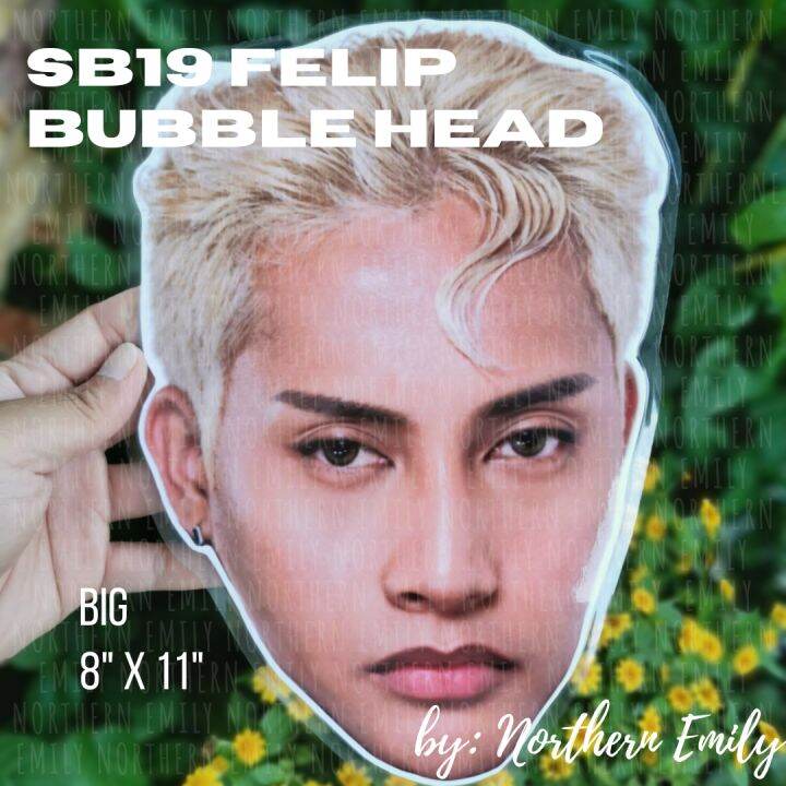 SB19 Felip Ken Suson Bubble Head 1 piece Glossy A'TIN Mahalima SB19 ...